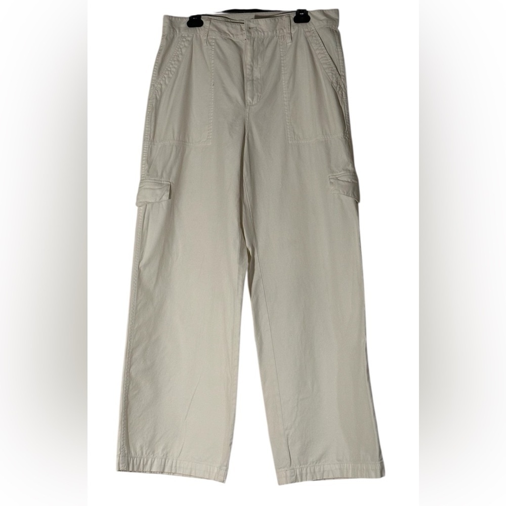 Madewell Griff super wide leg cargo pants, size 32.